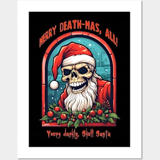 Merry Death-Mas from Skull Santa Posters and Art